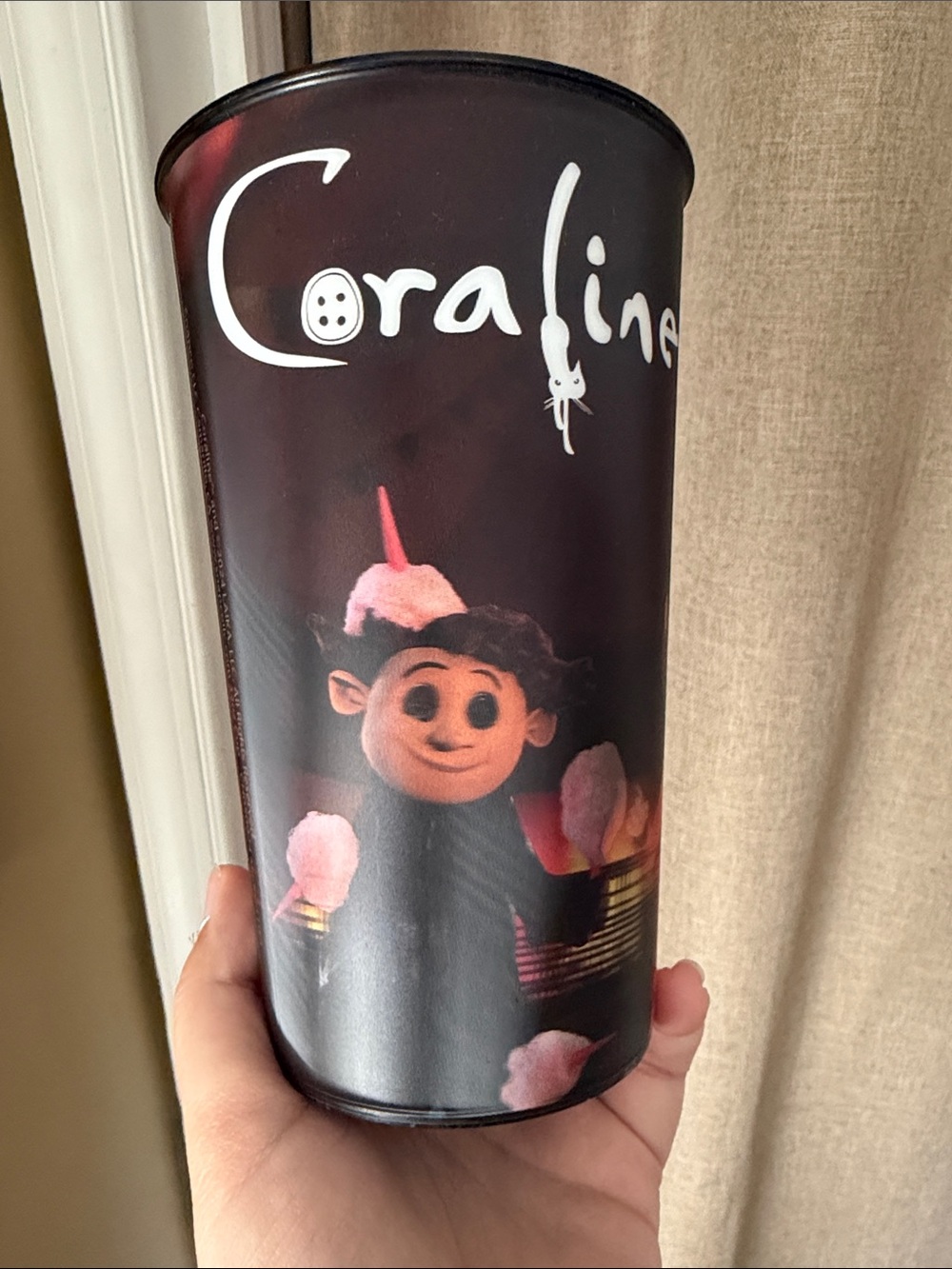 Coraline 15th anniversary Collectable Cup